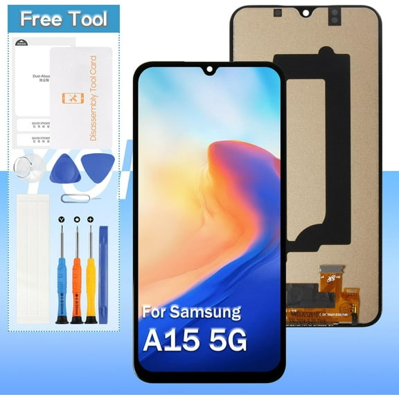 Incell for Samsung Galaxy A15 5G / A15 4G Screen Replacement SM-A156 SM-A155 LCD Display Touch Digitizer Replacement Assembly(NO Fingerprint Function)
