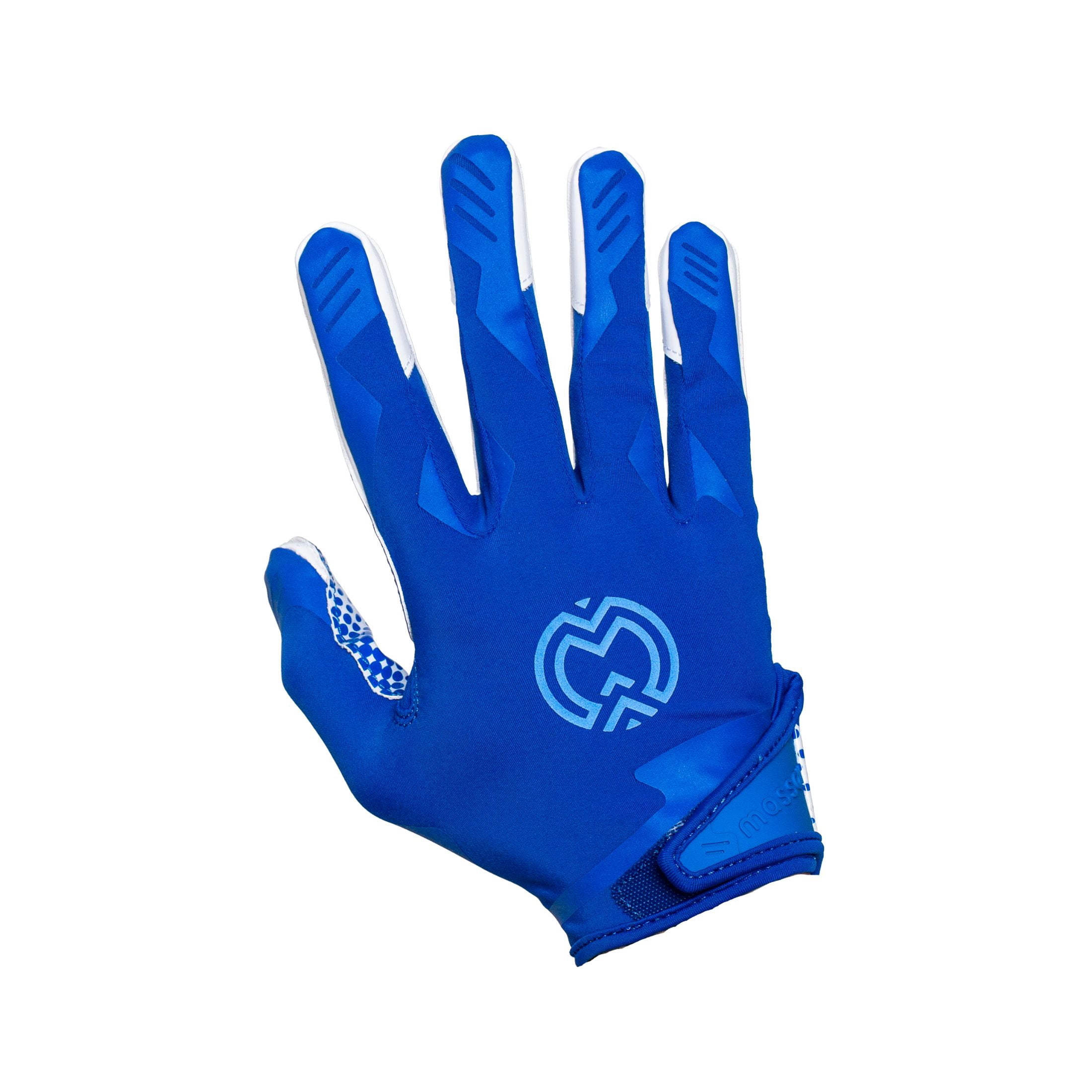 Massov VPRO3 Youth Football Glove, Child Receiver Glove, Royal, Medium
