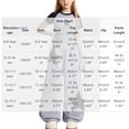 thumbnail image 3 of NEBWOAK Girls 2 Piece Outfit,Star Print Ruched Short Sleeve Shirt Baggy Wide Leg Pants,Gray,Size 9-10Y, 3 of 7