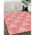 thumbnail image 2 of Ahgly Company Indoor Square Patterned Pastel Pink Area Rugs, 3' Square, 2 of 6