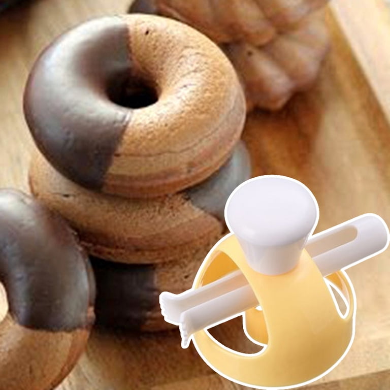 Plastic Donut Maker Cheap 2Pcs Baking Molds Food Grade Larger Size - Main Image