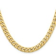 thumbnail image 2 of 14k Polished & Textured Tube Hoop Earring, 2 of 4