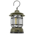 thumbnail image 2 of Portable LED Camping Lantern, ABS Material 360° Omnidirectional Beam Hangable Hook Design Camping Lantern  For Tent For Outdoor Green, 2 of 8