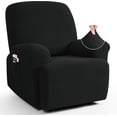 thumbnail image 6 of XUELC Lounge chair elastic single seat shaker velvet waterproof chair cover soft sofa with elasticized furniture protection cover, 6 of 11
