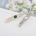 thumbnail image 5 of Unique Bargains 1 Pc Hair Clip Rhinestones Hair Clips Green, 5 of 5