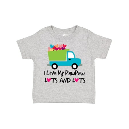 

Inktastic I Love My PawPaw Gift Toddler Boy or Toddler Girl T-Shirt