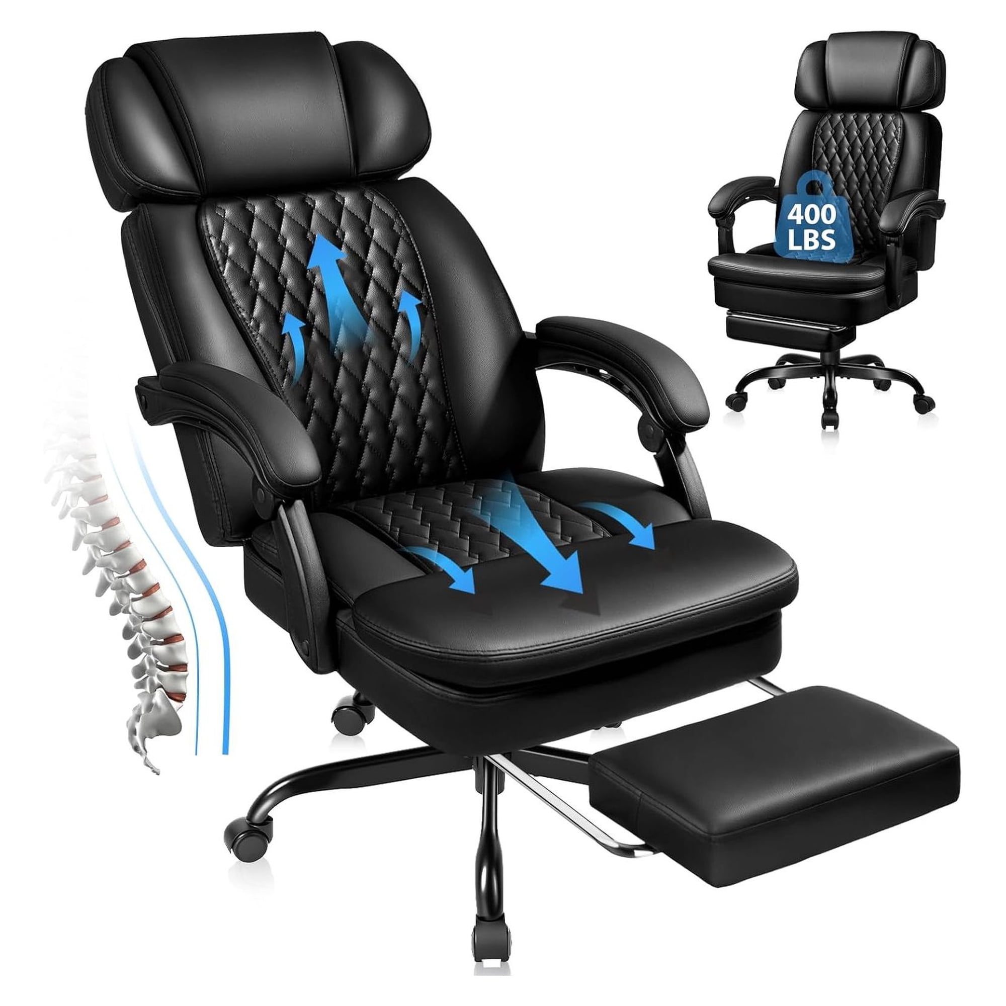 executive office chair with foot product