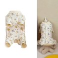 thumbnail image 5 of Winter Warm Cotton Pet Dog Clothes for SmallDogs Wrapped Belly Dog Jumpsuit Pajamas Chihuahua Puppy Cat Onesie Pijamas M, 5 of 5