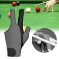 thumbnail image 6 of GARENDE 3 Fingers Pool Gloves Accessories Snooker Gloves for Indoor Training Playing Grey, 6 of 9