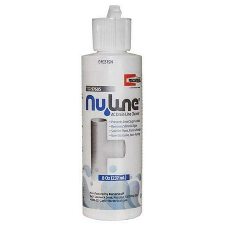 (2)-Pack, Nu-Line Drain Cleaner, 8 Ounce Bottle