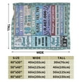thumbnail image 3 of Wijzvio 18th Birthday Gift Throw Blanket Soft Fuzzy Fleece Blanket For Couch Bed Living Room Decoration 40"X30", 3 of 9