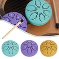 thumbnail image 4 of Rain Drum for Outside Garden, New Steel Tongue Drum Rain Chime Waterproof, Rain Drum for Garden Instrument, Rain Drum Instrument for Outside, Steel Tongue Drum 6 Notes, Mini Handpan Drum, 4 of 7