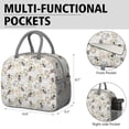 thumbnail image 6 of Reusable Dog Lnsulated Lunch Bag for Women & Men-Leakproof Water-Resistant Cooler Tote,Large Capacity(10.6x8.7x6.3in)for Work,Office,Travel,Picnic,Beach., 6 of 7