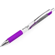 Zebra Classic Z-Grip Flight Ballpoint Pens - 1.2mm - Black and Violet - Pack of 6