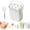 6 Sticks White, variant on Silicone Ice Stick Tray with Storage Caddy, Narrow Ice Cube Tray for Water Bottles, Reusable Popsicle Mold for Homemade Frozen Treats, Infused Water & Water Bottles (6 Sticks White)