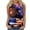 L-Multicolor, variant on Women American Flag Tank Top Womens Red White and Blue Tanks Memorial Day Tank Women 4th of July Top for Women Fashion Women Sleeveless Printed Garment Comfortable Breathable Blouses