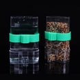 thumbnail image 6 of D-GROEE Parakeet Water Dispenser No Mess Parrot Feeder Parakeet Waterer Cockatiel Cage Accessories,Automatic Feeding for Budgies Finch Canaries Lovebirds,Set of 2, 6 of 7