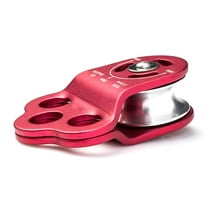 30KN Triple Attachment Pulley for Rescue Operations Lightweight, for Most Carabiners Aviation Aluminum