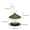 green, variant on AZXY Bird Feeder, Hanging Bird Feeder with Dome Cover, Wild Bird Seed Feeder for Outdoor Garden Yard, All-Bird Multi-Food Compatible, Weather-Resistant Easy Fill Clean Bird Feeding Station, Green