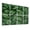 Color 3, variant on 8 Pack Art Acoustic Panels Sound Absorbing Tropical Green Leaves Textured Foliage Decorative Soundproof Wall Panels Self Adhesive for Nursery Game Room Bedroom 48"x32"