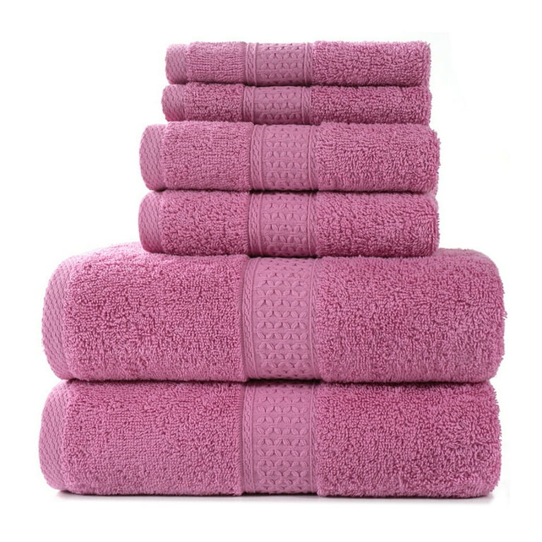 Nokiwiqis Thick Bath Towel Set Bathroom Cotton Soft Absorbent Towels Adult  Unseix Towel 