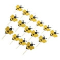 thumbnail image 5 of Raindrops 24pcs Bumble Bee Cupcake Toppers Bee Cupcake Picks Cake Decorations For Bee Theme Baby Shower Birthday Party Decoration Supplies, 5 of 8