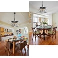thumbnail image 6 of Dining Room Light Fixtures Over Table, Kitchen Island Lighting, 4-Lights Farmhouse Chandeliers for Dining Room Kitchen, 6 of 7