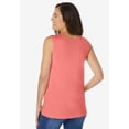 thumbnail image 3 of Woman Within Plus Size Perfect Scoopneck Tank (Petite Available), 3 of 6