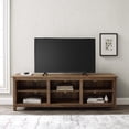 thumbnail image 4 of Woven Paths Open Storage TV Stand for TVs up to 80", Reclaimed Barnwood, 4 of 12