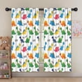 thumbnail image 5 of Blackout Kids Curtains,Colorful Dinosaur with Roar Pattern Childrens Insulated Curtains Set Of 2,Bedroom Essentials,Toddler Room Decor 52"x63", 5 of 5
