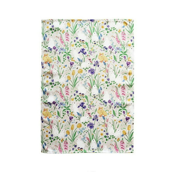 Printed Linen Placemat Waterproof Oil Proof Heat Resistant Dining Table Place Mats Cloth