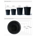 thumbnail image 4 of 5Pcs Durable Large Planter Potted Plant Flowerpot Nursery Pot Seeding Container 0.5 Gallon, 4 of 6