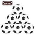 thumbnail image 2 of WINOMO 6pcs 32mm Table Soccer Footballs Replacements Mini Black and White Soccer Balls, 2 of 6