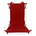 thumbnail image 1 of RSH Décor - Indoor / Outdoor Foam Rocker Rocking Chair Pad Cushions Made with Weather Resistant Solid Red Fabric, 1 of 5