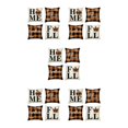 thumbnail image 3 of maskred 4piece Effortless Maintenance With Easy-care Decorative Pillow Cover Holiday Halloween-6 5Set, 3 of 6