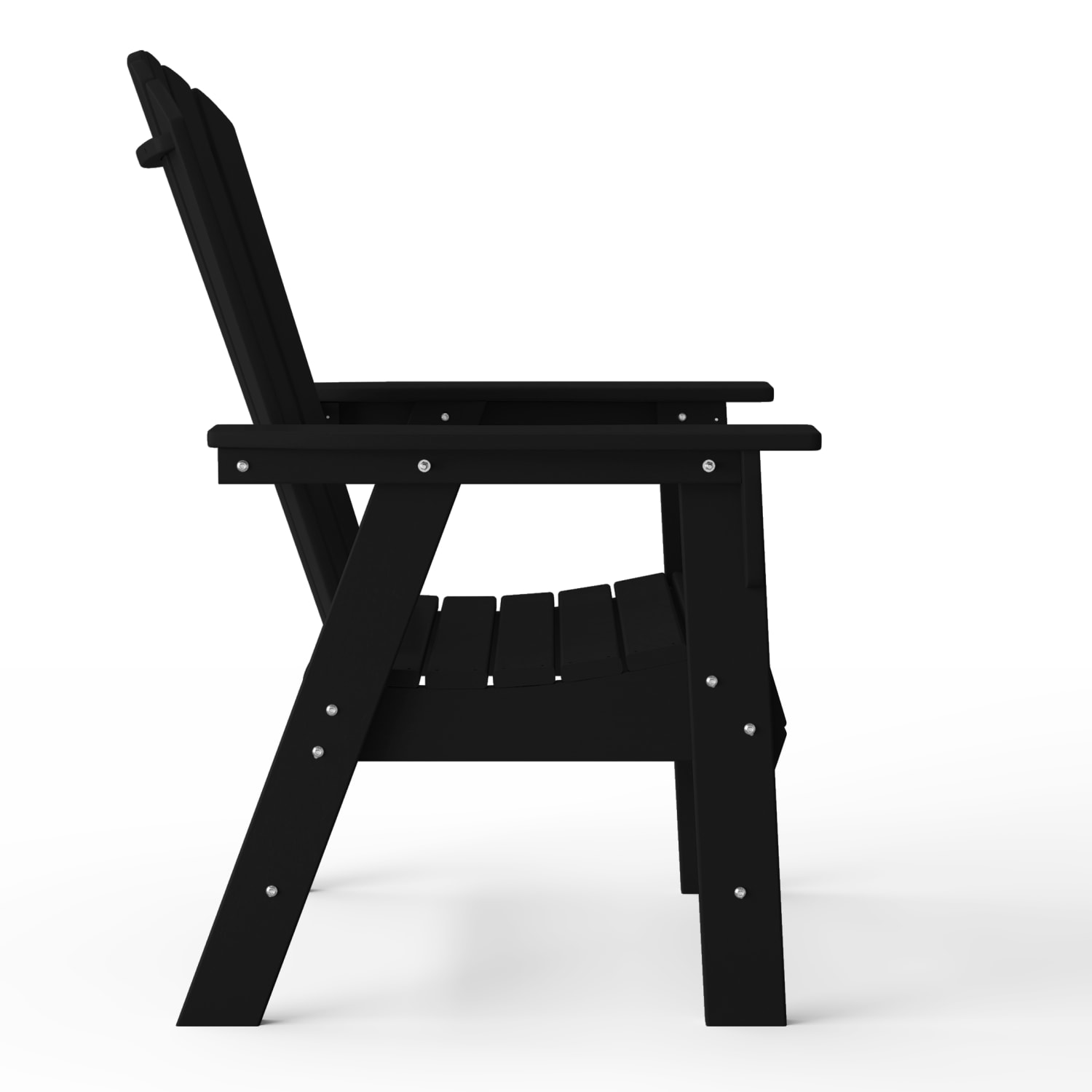 WestinTrends Dylan Outdoor Adirondack Chair, Black photo 7