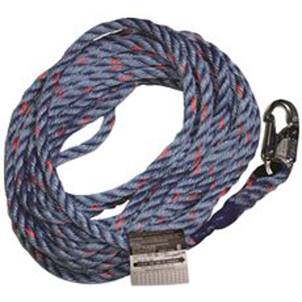 Miller 50 Ft. Synthetic Lifeline Rope 5/8 In. Diameter, Polyester