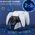 thumbnail image 6 of PS5 Controller Charger, ESYWEN PS5 Accessories with Controller Charging Station for PlayStation 5 Dualsense with LED Indicator, 6 of 7