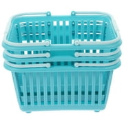 3 Pcs Storage Basket Crate Bin Shower Baskets for Kids Boxes Organizing Shopping Child