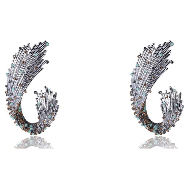 Minnieouse Broche de aleación para mujer, alfiler decorativo para ropa Vintage, joyería para bodas y vacaciones, accesorios para regalos Broche 2Conjunto