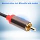 thumbnail image 5 of Cable Línea De Audio Cable De Altavoz Cable De Subwoofer Para Computadora Accesorio Para Teléfono 2 En 1 3,5 Mm Macho A 2RCA, 5 of 7