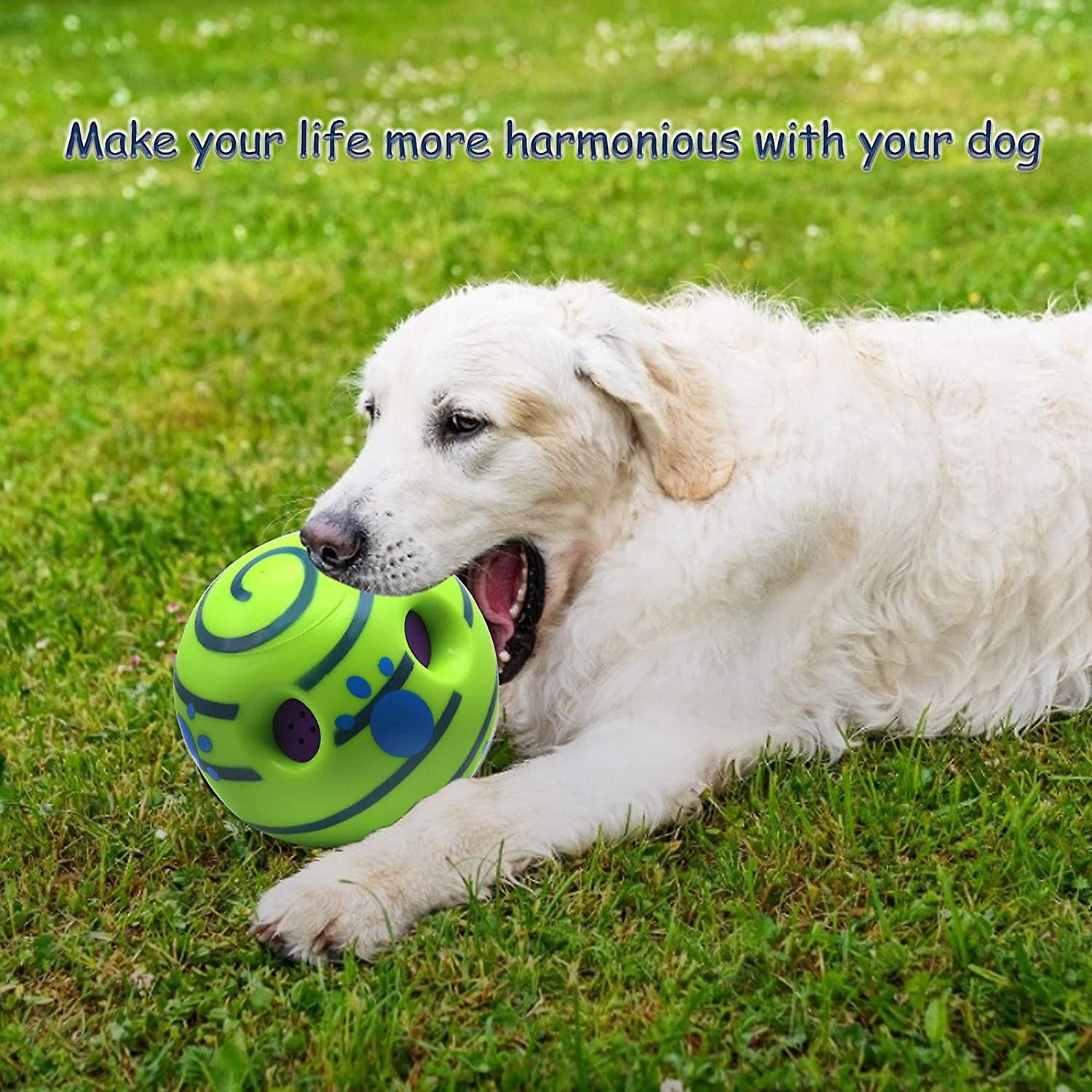 Giggle Ball Interactive Dog Toy Wobble Wag Ball Puppies Training Playing Safe Funny Sound Talking Babble Ball Walmart