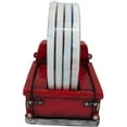 thumbnail image 6 of DWK Vintage Red Pickup Truck Coaster Holder with Decorative Drink Coasters ( 5 Piece Set) - 6", 6 of 6