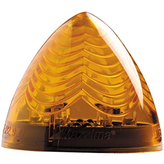 Maxxima M34600Y Amber 2" LED Beehive Clearance Marker Light