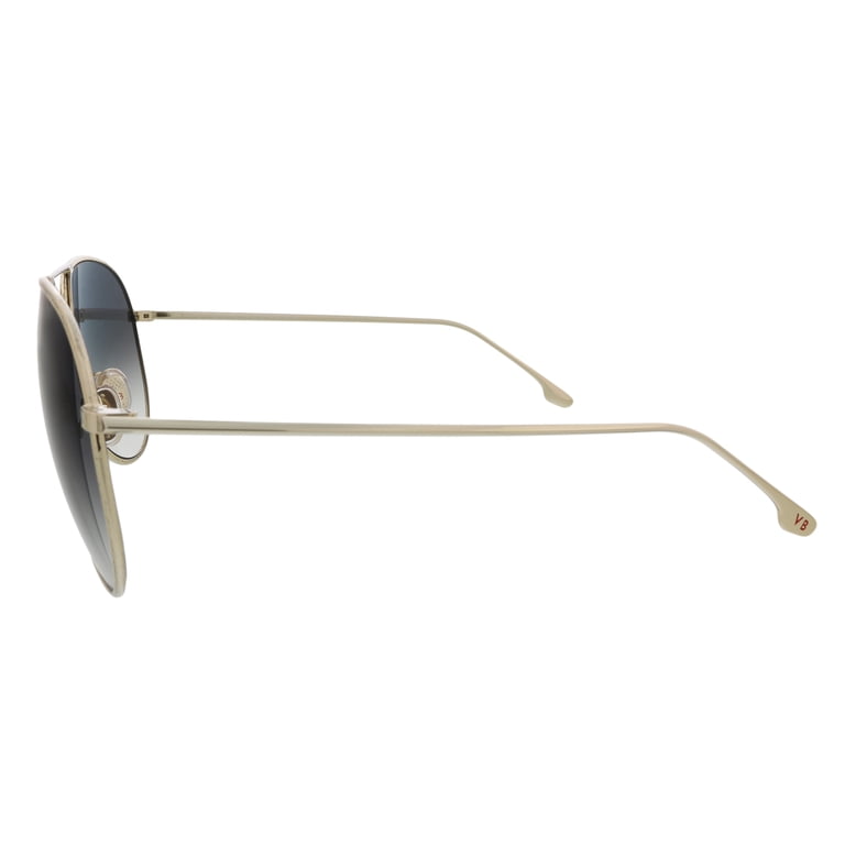 Victoria Beckham VB203S 42307 Gold/Smoke Teardrop Aviator  display picture 1