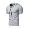 thumbnail image 1 of Qarigey Sudaderas de gimnasia con capucha para hombre a la moda y a la moda para entrenamientos Múltiples colores y tamaños disponibles Camisetas gris claro XXL, 1 of 6