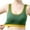Green, variant on SwiftWear Cotton Bras for Women Wirefree -Colorblock Wireless Bra for Women , Comfortable Soft Everyday Bras, Bras for Women No Underwire White Sports Bras