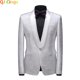thumbnail image 1 of Traje de fiesta de esmoquin Formal ajustado Terno Masculino ajustado para hombre/chaqueta de Blazers de boda para novio, abrigo de vestir de talla asiática, 1 of 5