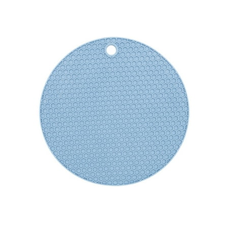 

Rubber Placemat Round Table Placemat Dining Table Mat Hot Insulation Pad Table Insulation Pad Round Placemat Rubber Free Prevent Slip Heat Resistant Washable Table Insulation Pad