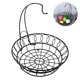 thumbnail image 5 of Cesta De Frutas Redonda Tazón De Frutas Multipropósito Soporte De Soporte Con Cable Organizador Colgador De Plátano Para Pan Merienda Frutas Verduras Almacenamiento De Exhibición Inevent HA013135-00, 5 of 7